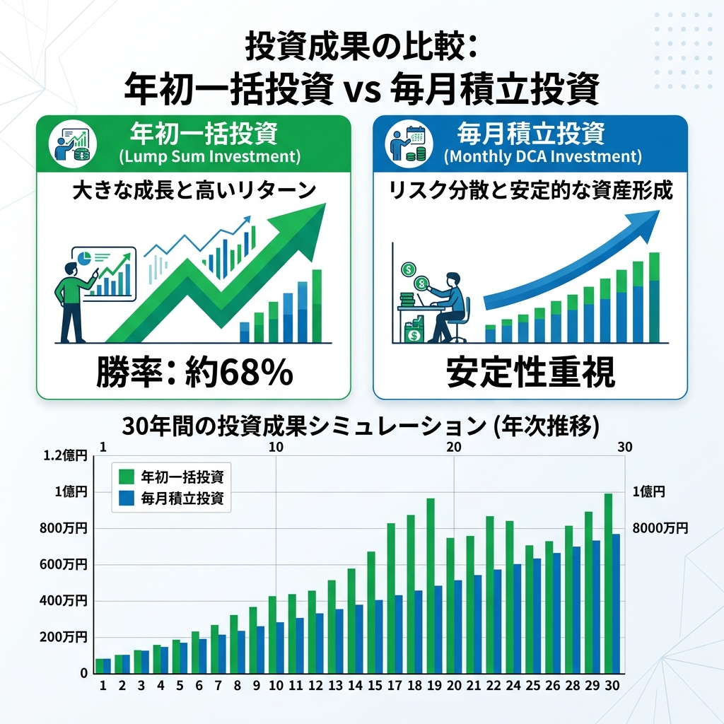 年初一括投資