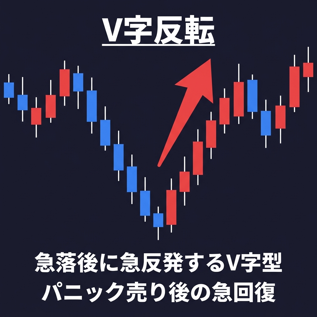 V字反転