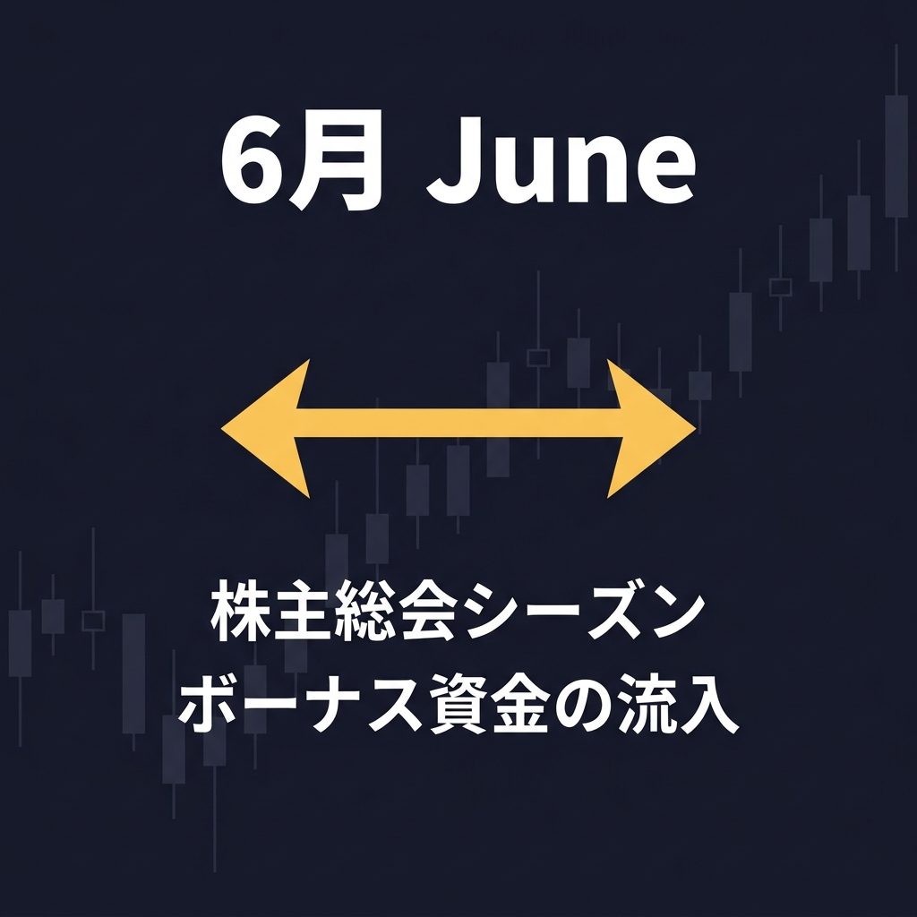 6月の季節性