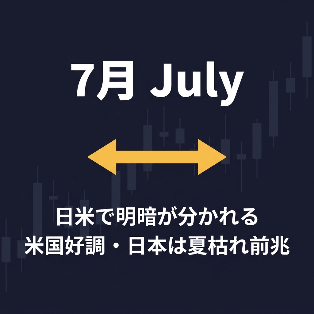 7月の季節性