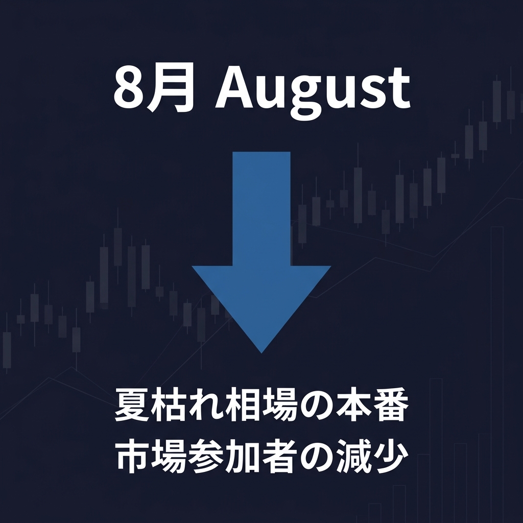 8月の季節性